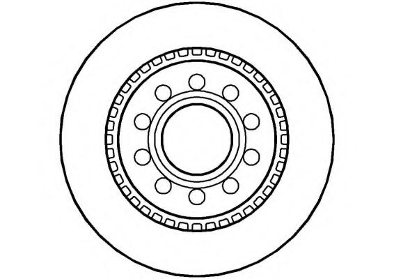 NATIONAL NBD628 Тормозной диск для AUDI A6 (Ауди А6) NATIONAL NBD628 Тормозной диск для AUDI A6 (Ауди А6)