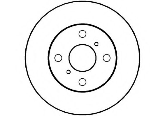 NATIONAL NBD698 Тормозной диск для TOYOTA (Тойота/тоета) NATIONAL NBD698 Тормозной диск для TOYOTA (Тойота/тоета)