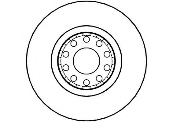 NATIONAL NBD713 Тормозной диск для AUDI A6 (Ауди А6) NATIONAL NBD713 Тормозной диск для AUDI A6 (Ауди А6)