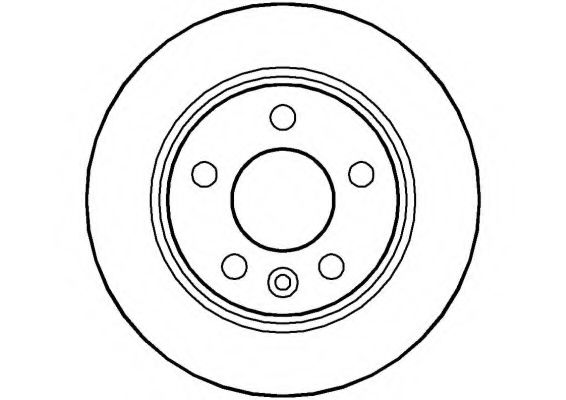 NATIONAL NBD858 Тормозной диск для FORD GALAXY (Форд Галакси) NATIONAL NBD858 Тормозной диск для FORD GALAXY (Форд Галакси)