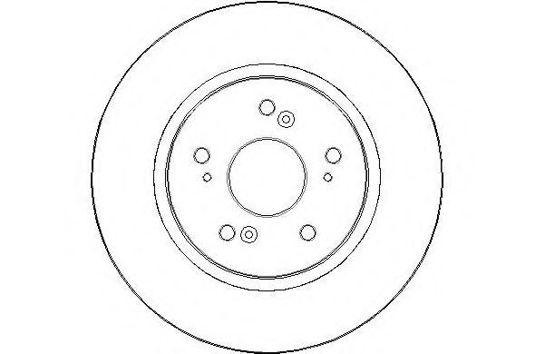 NATIONAL NBD1601 Тормозной диск для HONDA CR-V III (Хонда Срв 3) NATIONAL NBD1601 Тормозной диск для HONDA CR-V III (Хонда Срв 3)