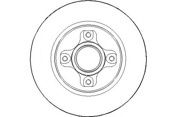 NATIONAL NBD1611 Тормозной диск для CITROËN C4 PICASSO I (CитроËн С4 пикассо 1) NATIONAL NBD1611 Тормозной диск для CITROËN C4 PICASSO I (CитроËн С4 пикассо 1)
