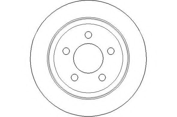 NATIONAL NBD1650 Тормозной диск для JEEP WRANGLER / TJ II (Джип Вранглэр / тж 2) NATIONAL NBD1650 Тормозной диск для JEEP WRANGLER / TJ II (Джип Вранглэр / тж 2)