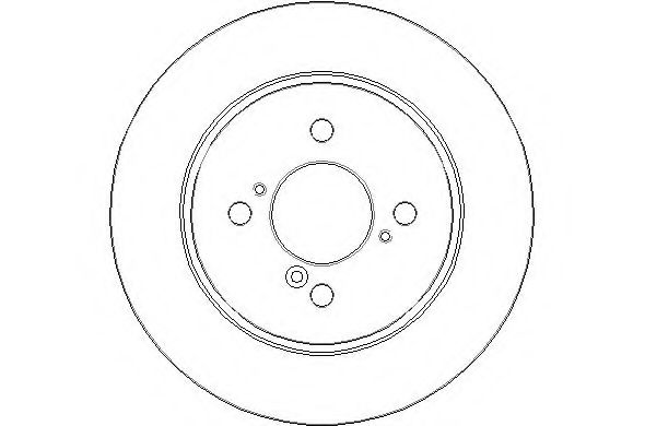 NATIONAL NBD1806 Тормозной диск 