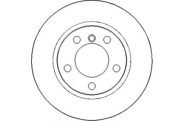 NATIONAL NBD1810 Тормозной диск 