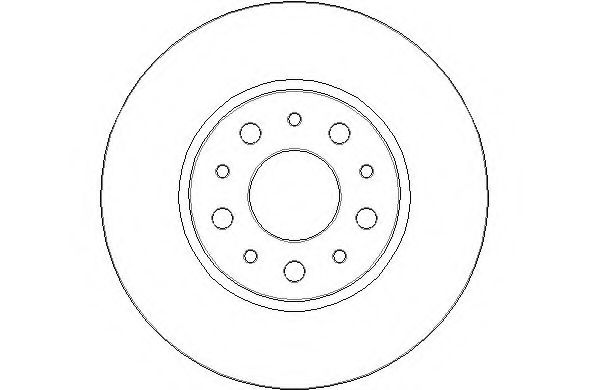 NATIONAL NBD1830 Тормозной диск 