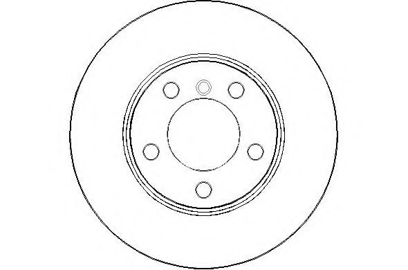 NATIONAL NBD1834 Тормозной диск 