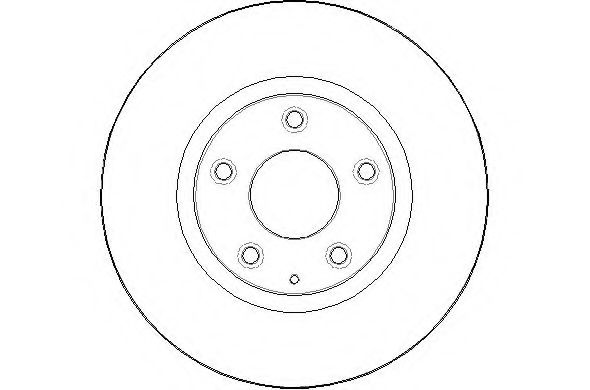 NATIONAL NBD1835 Тормозной диск 