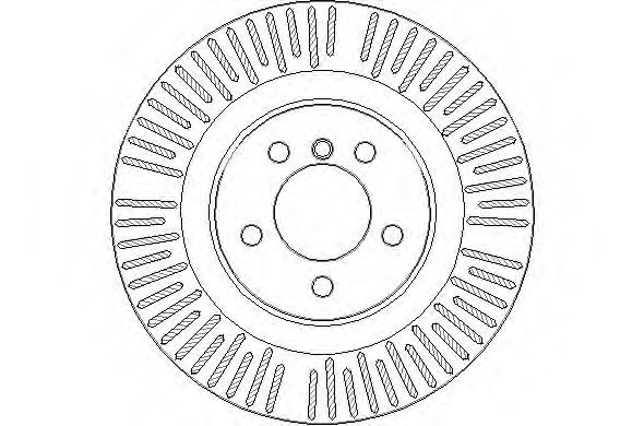 NATIONAL NBD1838 Тормозной диск 
