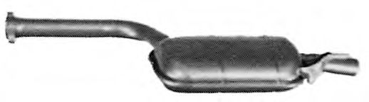 IMASAF 48.23.06 Средний глушитель выхлопных газов для MERCEDESBENZ (Мерседес бенц) IMASAF 48.23.06 Средний глушитель выхлопных газов для MERCEDESBENZ (Мерседес бенц)