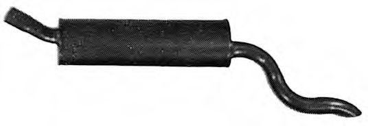 IMASAF 53.13.07 Глушитель выхлопных газов конечный для OPEL KADETT E COMBO (Опель Кадэтт э комбо) IMASAF 53.13.07 Глушитель выхлопных газов конечный для OPEL KADETT E COMBO (Опель Кадэтт э комбо)