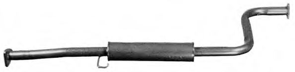 IMASAF 65.55.06 Средний глушитель выхлопных газов для HONDA LEGEND I (Хонда Лэгэнд и) IMASAF 65.55.06 Средний глушитель выхлопных газов для HONDA LEGEND I (Хонда Лэгэнд и)