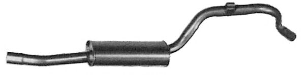 IMASAF 41.15.06 Средний глушитель выхлопных газов для DAIMLER (Даймлер) IMASAF 41.15.06 Средний глушитель выхлопных газов для DAIMLER (Даймлер)