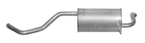 IMASAF 61.17.07 Глушитель выхлопных газов конечный для RENAULT MODUS / GRAND MODUS (Рено Модус / гранд модус) IMASAF 61.17.07 Глушитель выхлопных газов конечный для RENAULT MODUS / GRAND MODUS (Рено Модус / гранд модус)