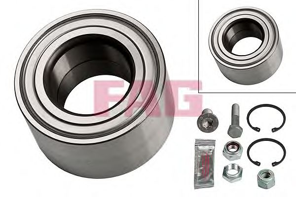 FAG 713 6101 80 Комплект подшипника ступицы колеса для VOLKSWAGEN JETTA II (Фольксваген Жэтта 2) FAG 713 6101 80 Комплект подшипника ступицы колеса для VOLKSWAGEN JETTA II (Фольксваген Жэтта 2)