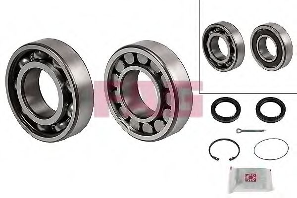 FAG 713 6115 30 Комплект подшипника ступицы колеса для VOLKSWAGEN (Фольксваген) FAG 713 6115 30 Комплект подшипника ступицы колеса для VOLKSWAGEN (Фольксваген)