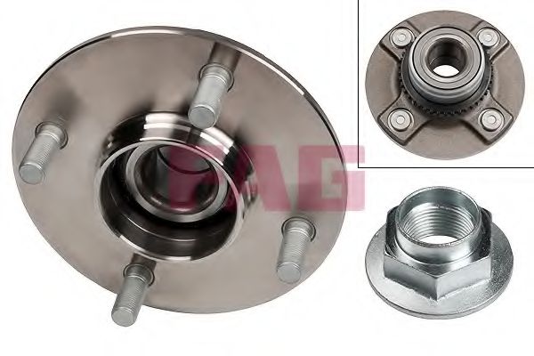 FAG 713 6155 40 Комплект подшипника ступицы колеса для MAZDA EUNOS 800 (Мазда Эунос 800) FAG 713 6155 40 Комплект подшипника ступицы колеса для MAZDA EUNOS 800 (Мазда Эунос 800)