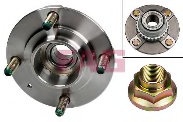 FAG 713 6190 60 Комплект подшипника ступицы колеса для HYUNDAI EXCEL (Хендай Эxcэл) FAG 713 6190 60 Комплект подшипника ступицы колеса для HYUNDAI EXCEL (Хендай Эxcэл)