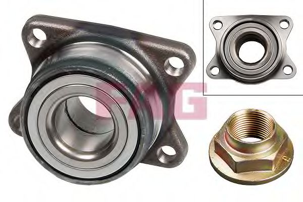 FAG 713 6194 40 Комплект подшипника ступицы колеса для MITSUBISHI GALANT V (Митсубиши/митсубиси Галант 5) FAG 713 6194 40 Комплект подшипника ступицы колеса для MITSUBISHI GALANT V (Митсубиши/митсубиси Галант 5)