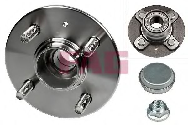 FAG 713 6194 70 Комплект подшипника ступицы колеса для HYUNDAI ACCENT II (Хендай Акцент 2) FAG 713 6194 70 Комплект подшипника ступицы колеса для HYUNDAI ACCENT II (Хендай Акцент 2)