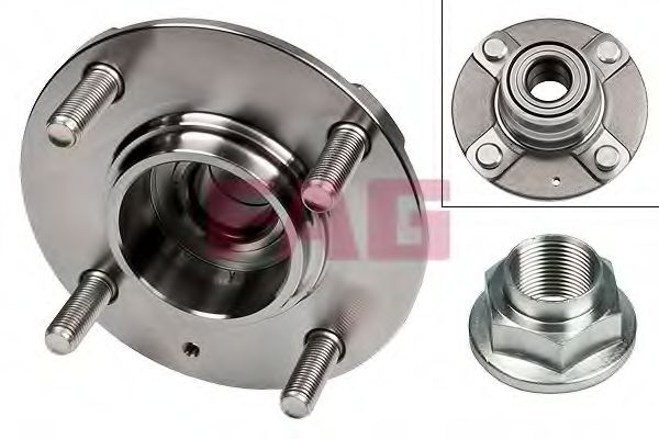 FAG 713 6194 80 Комплект подшипника ступицы колеса для HYUNDAI AVANTE II (Хендай Аvантэ 2) FAG 713 6194 80 Комплект подшипника ступицы колеса для HYUNDAI AVANTE II (Хендай Аvантэ 2)