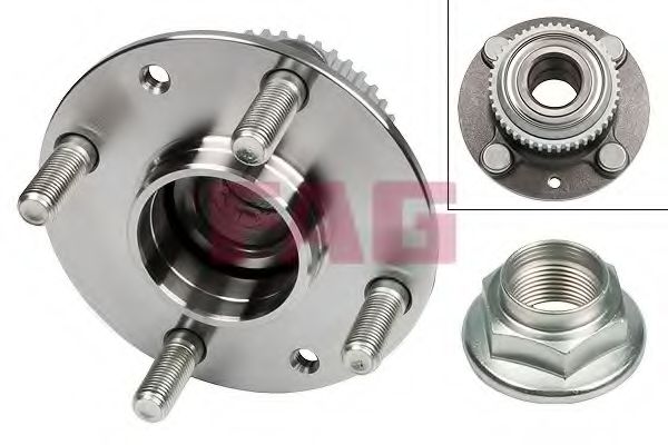 FAG 713 6260 50 Комплект подшипника ступицы колеса для KIA MENTOR (Киа Мэнтор) FAG 713 6260 50 Комплект подшипника ступицы колеса для KIA MENTOR (Киа Мэнтор)