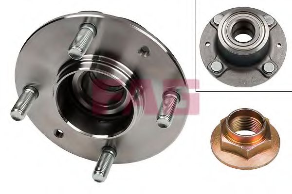 FAG 713 6261 30 Комплект подшипника ступицы колеса для KIA CARENS II (Киа Каренс 2) FAG 713 6261 30 Комплект подшипника ступицы колеса для KIA CARENS II (Киа Каренс 2)