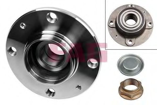 FAG 713 6307 70 Комплект подшипника ступицы колеса для CITROËN C5 I (CитроËн С5 1) FAG 713 6307 70 Комплект подшипника ступицы колеса для CITROËN C5 I (CитроËн С5 1)