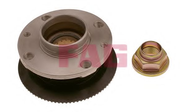 FAG 713 6903 40 Комплект подшипника ступицы колеса для FIAT CROMA (Фиат Cрома) FAG 713 6903 40 Комплект подшипника ступицы колеса для FIAT CROMA (Фиат Cрома)