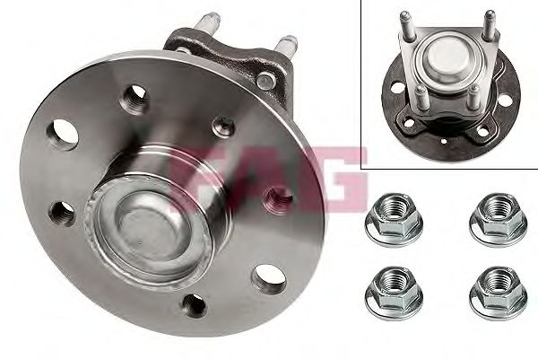 FAG 713 6445 50 Комплект подшипника ступицы колеса для OPEL ASTRA F (Опель Астра ф) FAG 713 6445 50 Комплект подшипника ступицы колеса для OPEL ASTRA F (Опель Астра ф)