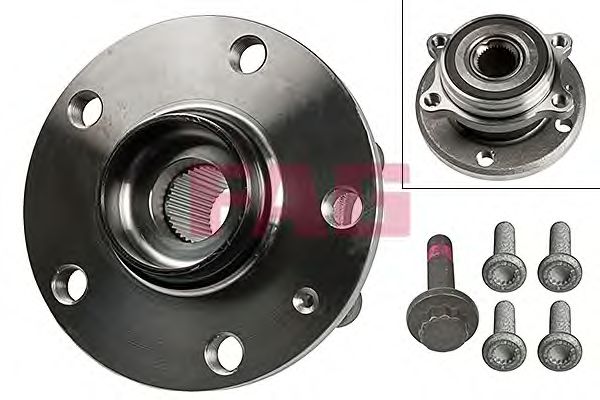 FAG 713 6106 10 Комплект подшипника ступицы колеса для AUDI (Ауди) FAG 713 6106 10 Комплект подшипника ступицы колеса для AUDI (Ауди)