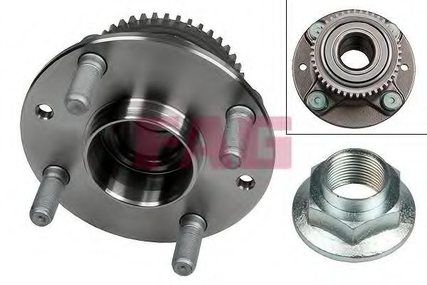 FAG 713 6155 30 Комплект подшипника ступицы колеса для MAZDA PROTEG V (Мазда Протэг v) FAG 713 6155 30 Комплект подшипника ступицы колеса для MAZDA PROTEG V (Мазда Протэг v)