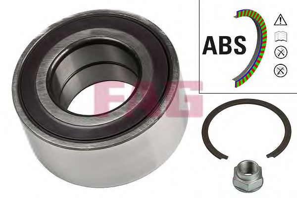 FAG 713 6908 10 Комплект подшипника ступицы колеса для FIAT DOBLO (Фиат Добло) FAG 713 6908 10 Комплект подшипника ступицы колеса для FIAT DOBLO (Фиат Добло)