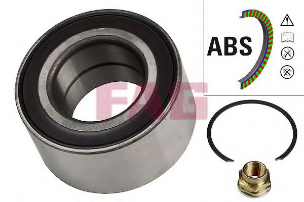 FAG 713 6908 60 Комплект подшипника ступицы колеса для FIAT PANDA (Фиат Панда) FAG 713 6908 60 Комплект подшипника ступицы колеса для FIAT PANDA (Фиат Панда)