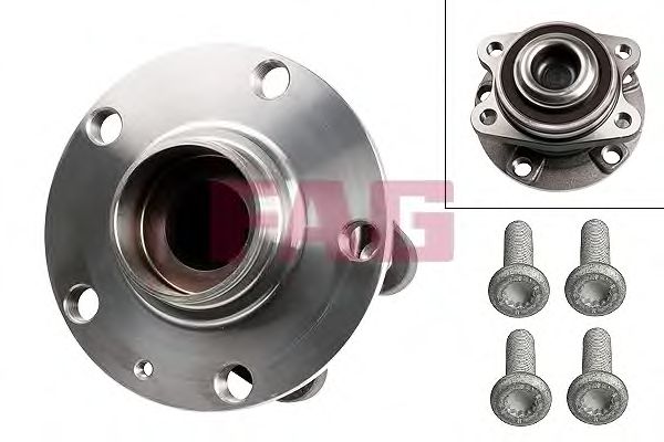 FAG 713 6108 10 Комплект подшипника ступицы колеса для AUDI (Ауди) FAG 713 6108 10 Комплект подшипника ступицы колеса для AUDI (Ауди)