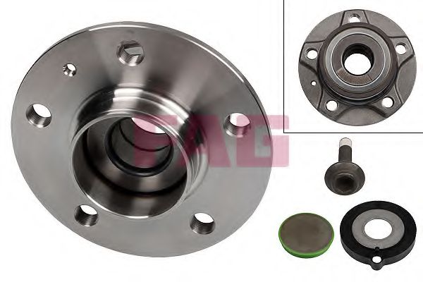 FAG 713 6109 20 Комплект подшипника ступицы колеса для AUDI (Ауди) FAG 713 6109 20 Комплект подшипника ступицы колеса для AUDI (Ауди)