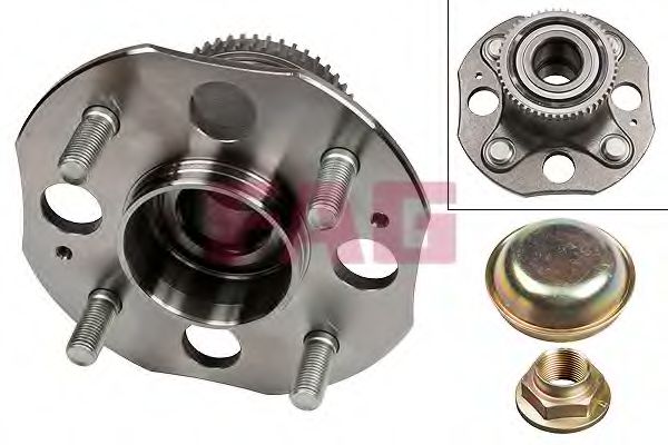 FAG 713 6179 80 Комплект подшипника ступицы колеса для HONDA ACCORD VII (Хонда Аккорд 7) FAG 713 6179 80 Комплект подшипника ступицы колеса для HONDA ACCORD VII (Хонда Аккорд 7)