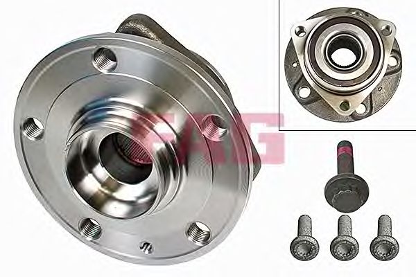 FAG 713 6109 80 Комплект подшипника ступицы колеса для VOLKSWAGEN JETTA VII (Фольксваген Джетта 7) FAG 713 6109 80 Комплект подшипника ступицы колеса для VOLKSWAGEN JETTA VII (Фольксваген Джетта 7)