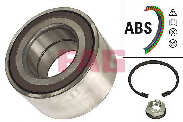 FAG 713 6204 10 Комплект подшипника ступицы колеса для LAND ROVER RANGE ROVER EVOQUE (Ленд ровер/лэнд ровер Рангэ ровер эвок) FAG 713 6204 10 Комплект подшипника ступицы колеса для LAND ROVER RANGE ROVER EVOQUE (Ленд ровер/лэнд ровер Рангэ ровер эвок)