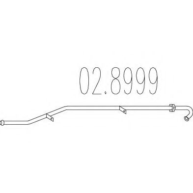 MTS 02.8999 Соединительные элементы, система выпуска для PEUGEOT 307 SW (Пежо 307 св) MTS 02.8999 Соединительные элементы, система выпуска для PEUGEOT 307 SW (Пежо 307 св)
