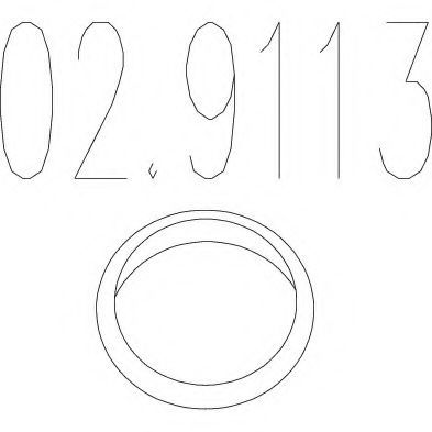 MTS 02.9113 Прокладка, труба выхлопного газа для MERCEDES-BENZ C-CLASS SCOUPE (Мэрcэдэс-бэнз С класс сcоупэ) MTS 02.9113 Прокладка, труба выхлопного газа для MERCEDES-BENZ C-CLASS SCOUPE (Мэрcэдэс-бэнз С класс сcоупэ)