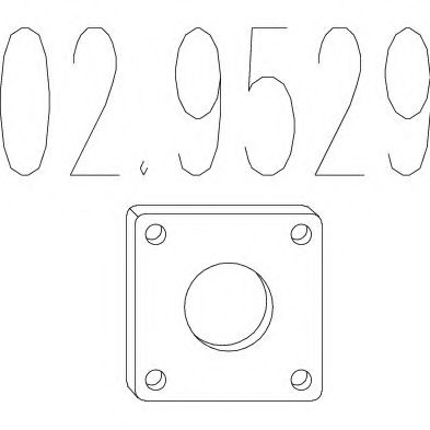 MTS 02.9529 Прокладка, труба выхлопного газа для LANCIA DELTA II (Лансиа/лянча Дэлта 2) MTS 02.9529 Прокладка, труба выхлопного газа для LANCIA DELTA II (Лансиа/лянча Дэлта 2)