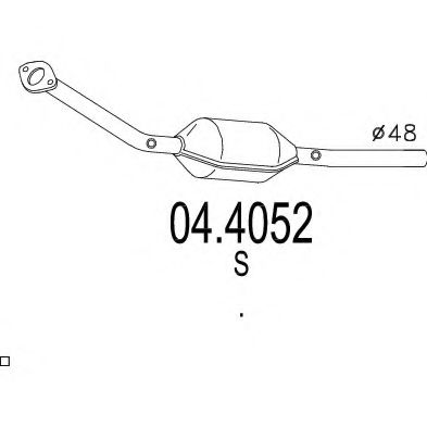 MTS 04.4052 Катализатор для TOYOTA ECHO VERSO (Тойота/тоета Эчо vэрсо) MTS 04.4052 Катализатор для TOYOTA ECHO VERSO (Тойота/тоета Эчо vэрсо)