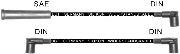 BBT ZK1921 Комплект проводов зажигания для SKODA FAVORIT FORMAN (Шкода Фаvорит форман) BBT ZK1921 Комплект проводов зажигания для SKODA FAVORIT FORMAN (Шкода Фаvорит форман)