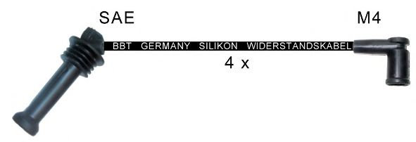 BBT ZK1897 Комплект проводов зажигания для FORD FOCUS II (Форд Фокус 2) BBT ZK1897 Комплект проводов зажигания для FORD FOCUS II (Форд Фокус 2)