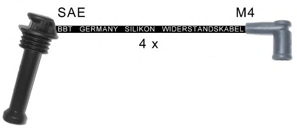 BBT ZK1890 Комплект проводов зажигания для FORD TRANSIT CONNECT (Форд Трансит cоннэcт) BBT ZK1890 Комплект проводов зажигания для FORD TRANSIT CONNECT (Форд Трансит cоннэcт)