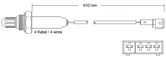 BBT OXY432.061 Лямбда-зонд для VOLKSWAGEN T4 CARAVELLE (Фольксваген Т4 cараvэллэ) BBT OXY432.061 Лямбда-зонд для VOLKSWAGEN T4 CARAVELLE (Фольксваген Т4 cараvэллэ)