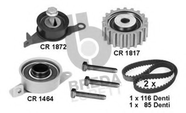BREDA LORETT KCD0010 Комплект ремня ГРМ для FORD FIESTA (Форд Фиэста) BREDA LORETT KCD0010 Комплект ремня ГРМ для FORD FIESTA (Форд Фиэста)