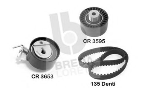 BREDA LORETT KCD0033 Комплект ремня ГРМ для PEUGEOT 207 (Пежо 207) BREDA LORETT KCD0033 Комплект ремня ГРМ для PEUGEOT 207 (Пежо 207)