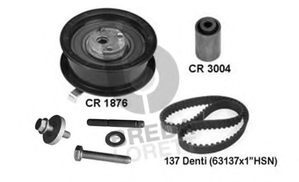 BREDA LORETT KCD0046 Комплект ремня ГРМ для AUDI 90 (Ауди 90) BREDA LORETT KCD0046 Комплект ремня ГРМ для AUDI 90 (Ауди 90)